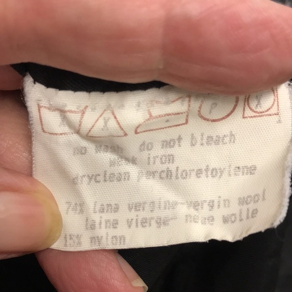 MARGON Women’s Blazer Gray Wool Blend Made in Italy Lined Button Front Size L - Picture 13 of 13